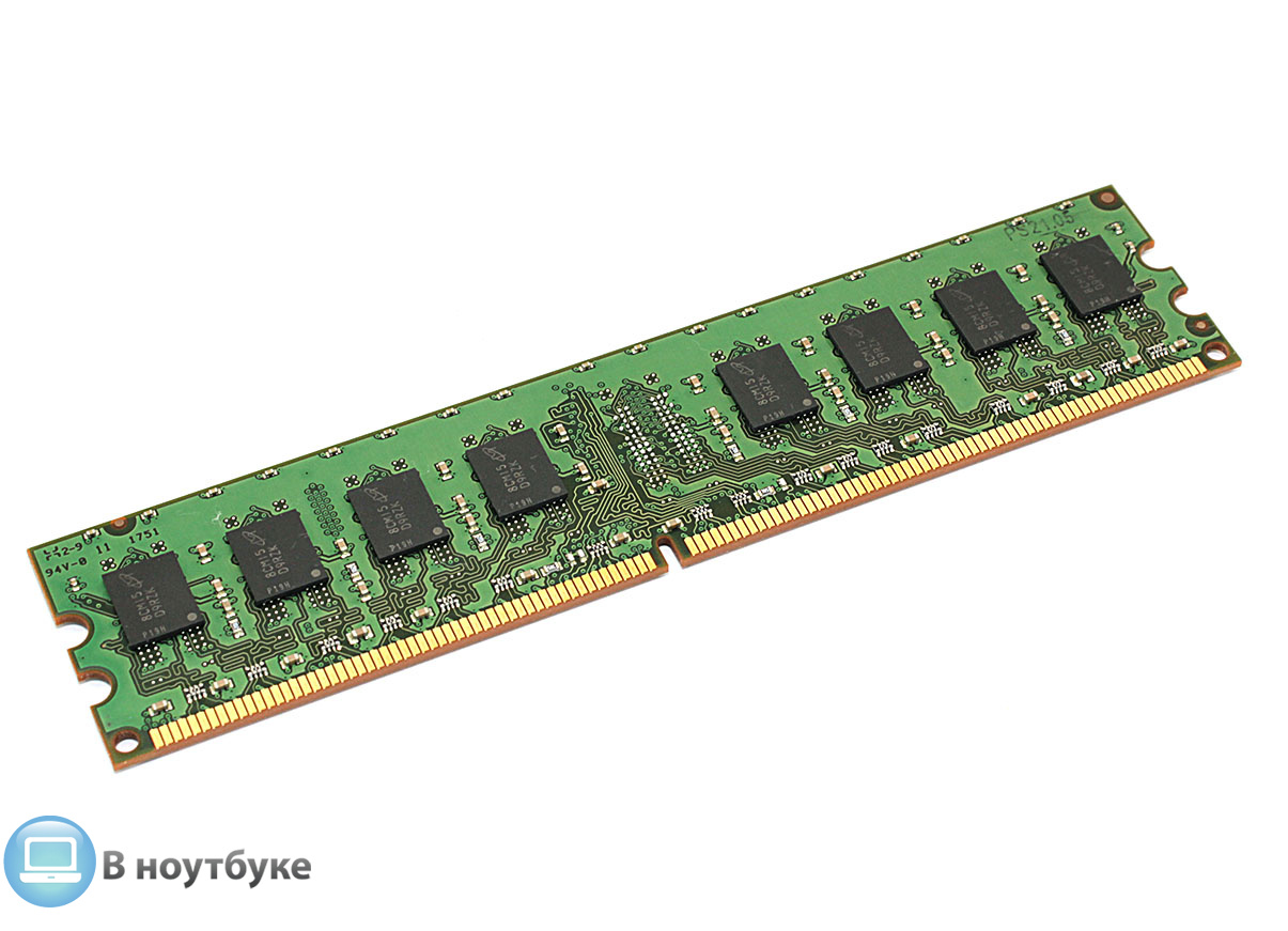

Оперативная память OEM (082290), DDR2 1x2Gb, 667MHz