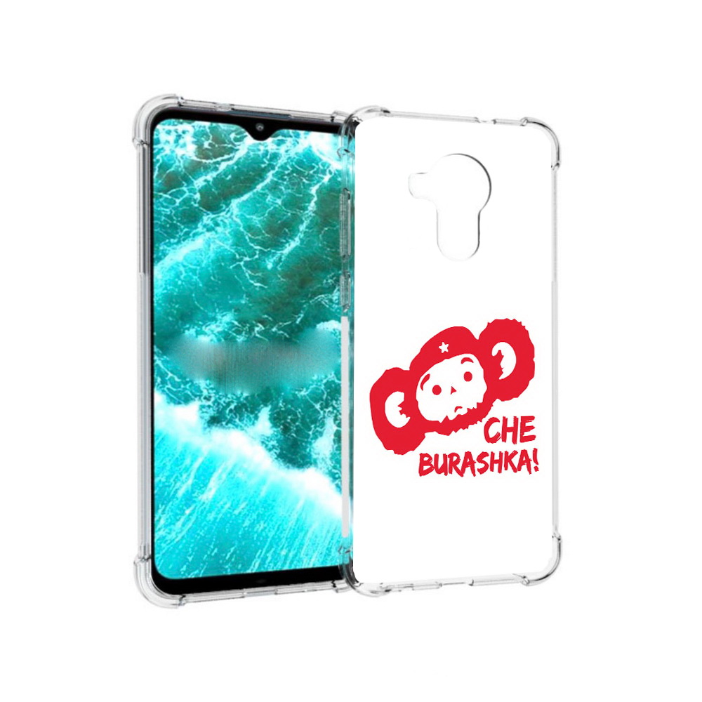 

Чехол MyPads Tocco для Nokia C30 чебурашка (PT227054.117.672), Прозрачный, Tocco