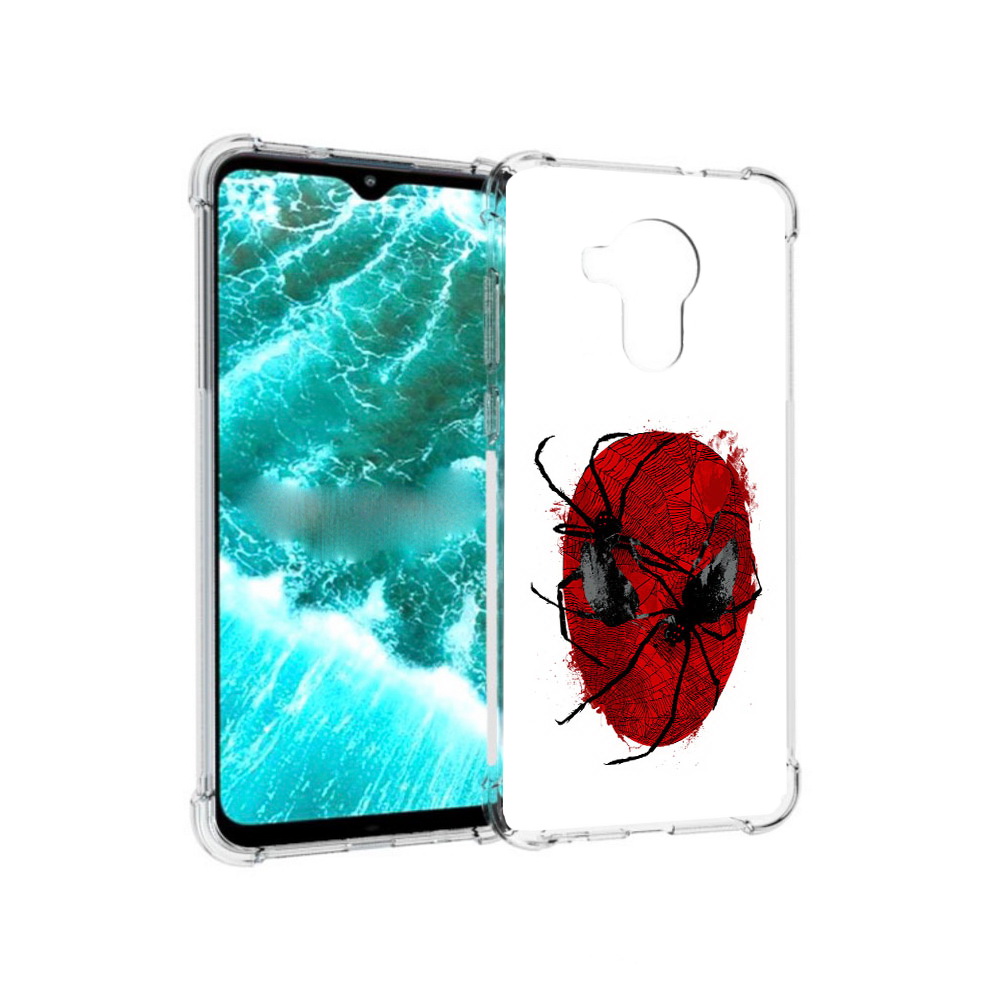 

Чехол MyPads Tocco для Nokia C30 человек паук (PT227054.117.673), Прозрачный, Tocco