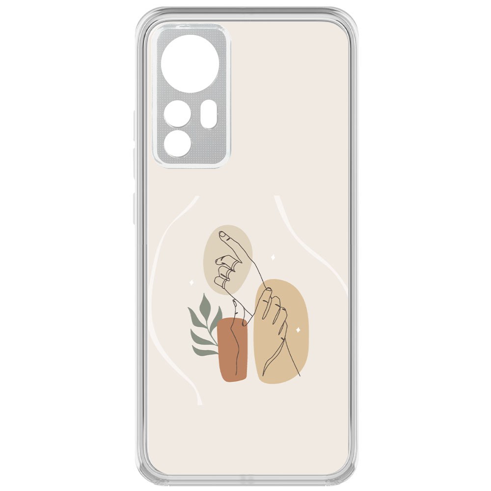 

Чехол-накладка Krutoff Clear Case Тонкость для Xiaomi 12X, Прозрачный