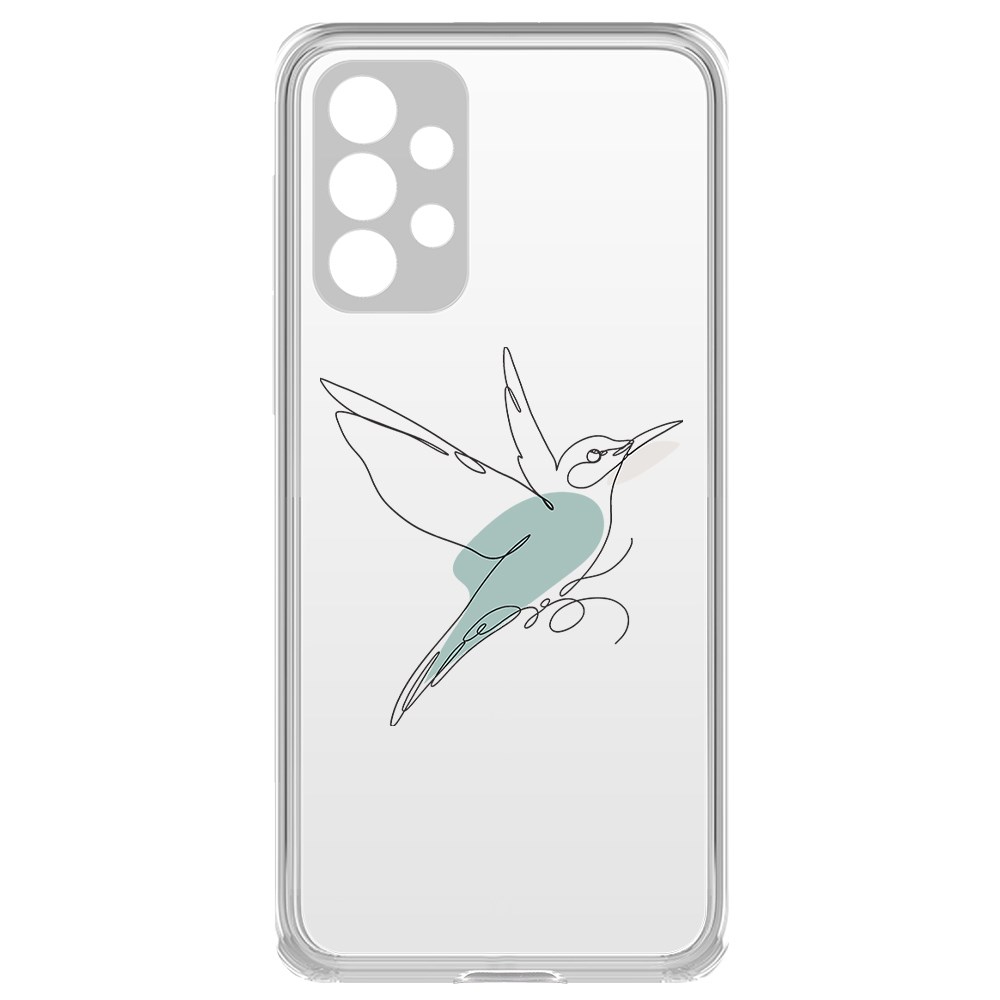 фото Чехол-накладка krutoff clear case легкость для samsung galaxy a73 5g (a736)