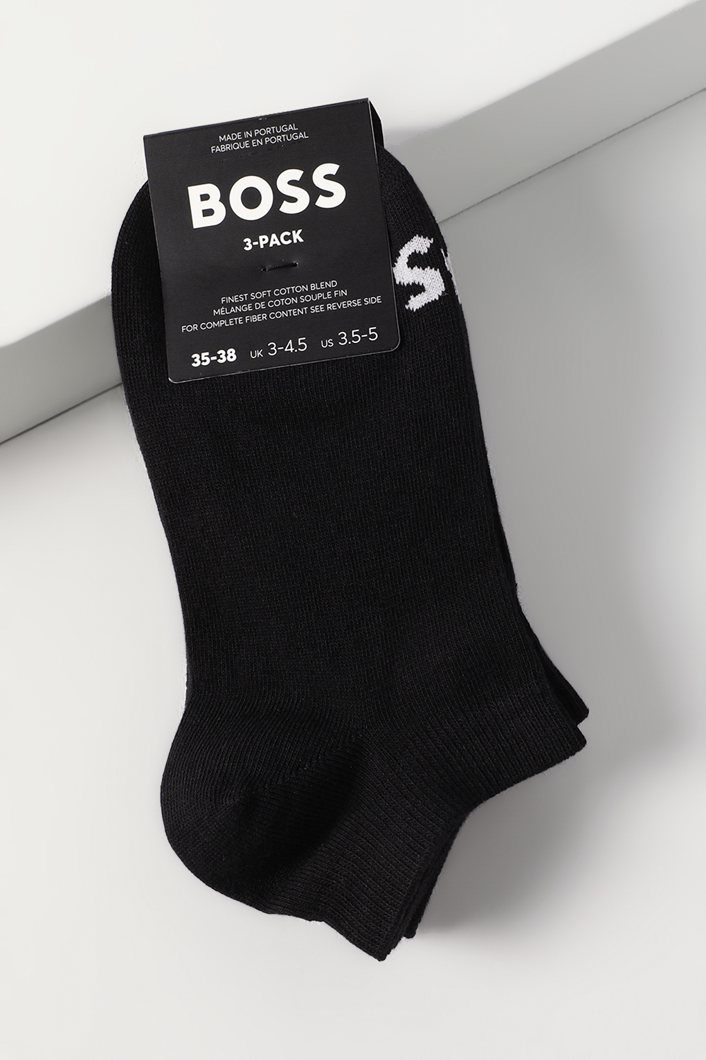 Комплект носков женских BOSS 50502073 черных 39-42