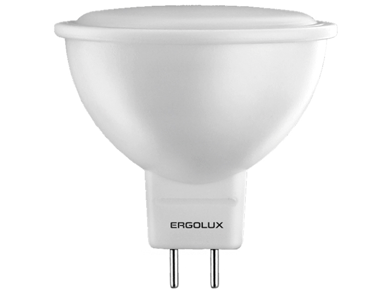 фото Лампочка ergolux gu5.3 9w 220v 6500k 855lm led-jcdr-9w-gu5.3-6k 13626 navigator