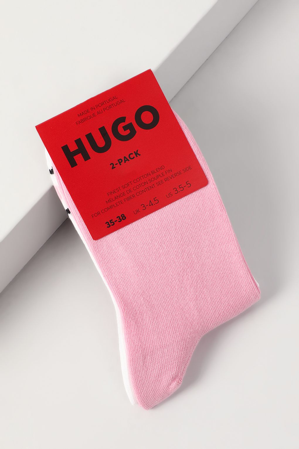 

Комплект носков женских HUGO 50480337 розовых, Розовый, 50480337
