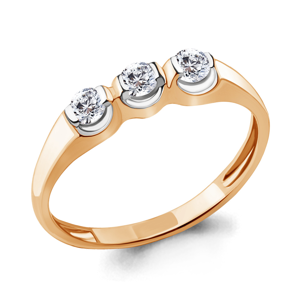 

Кольцо из красного золота с бриллиантом Aquamarine Aquamarine 962585к_585_кз р, 962585к_585_кз