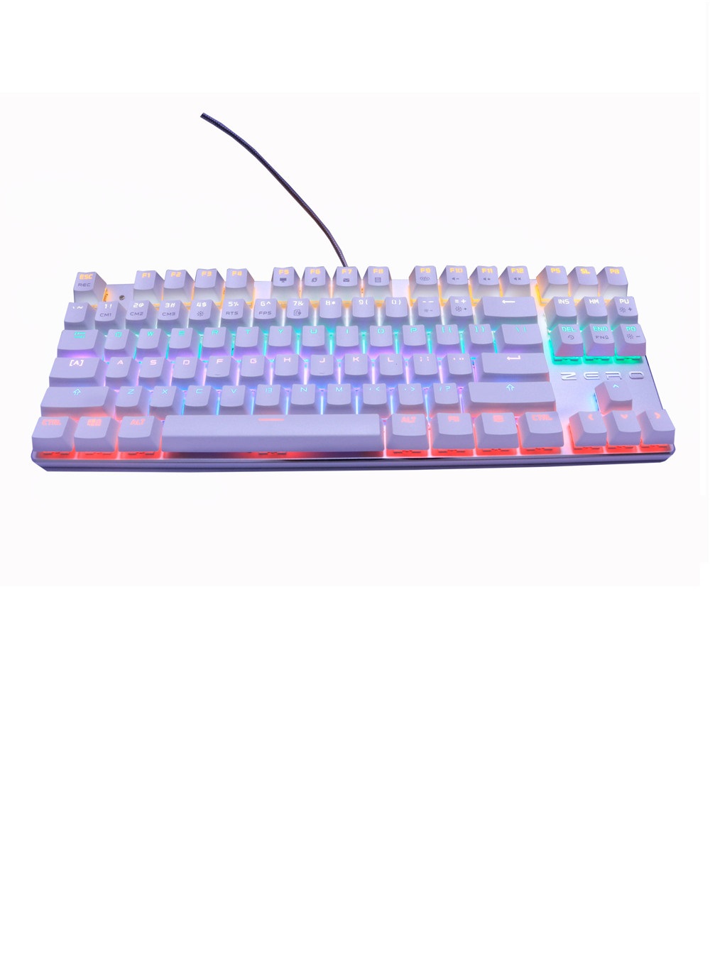 Проводная игровая клавиатура ZeroTech ZERO-X76 White (3128)