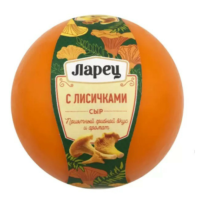 

Сыр полутвердый Ларец с лисичками 50% 245 г
