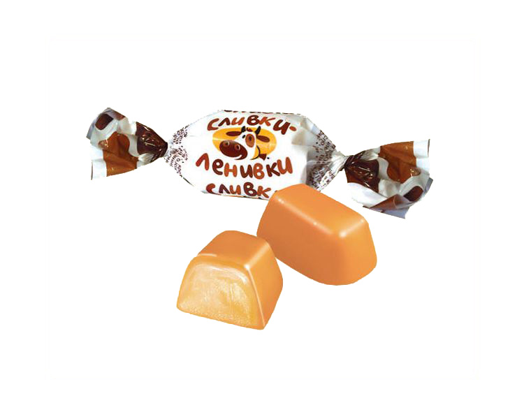 

Ирис Roshen Cливки-ленивки сливочный +-500 г