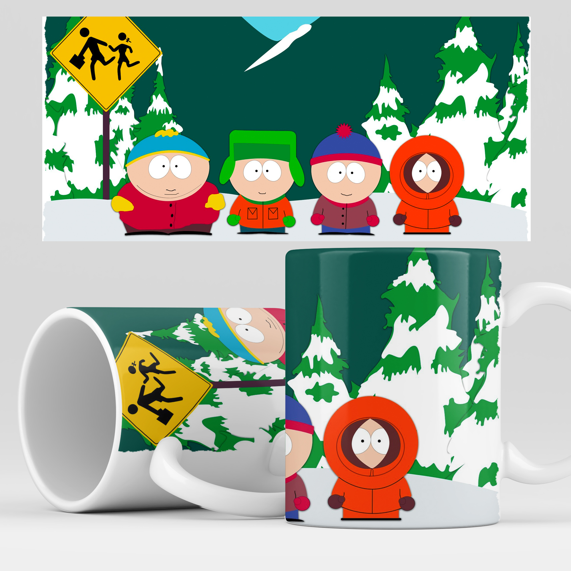 фото Кружка rocketcup с принтом "южный парк" south park