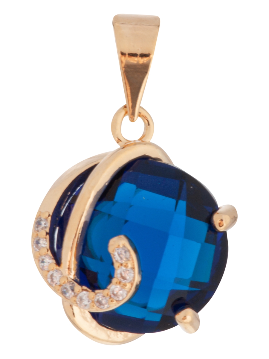

Кулон из бижутерного сплава Lotus Jewelry 3043P-08sz, шпинель/циркон, 3043P-08sz
