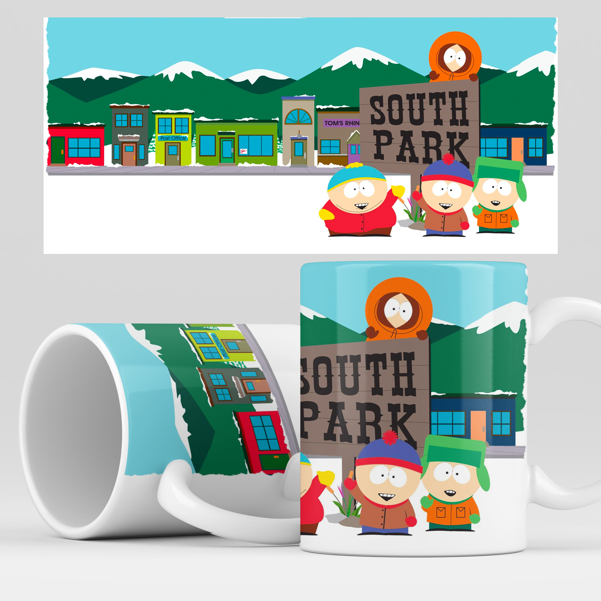 фото Кружка rocketcup с принтом "южный парк" south park