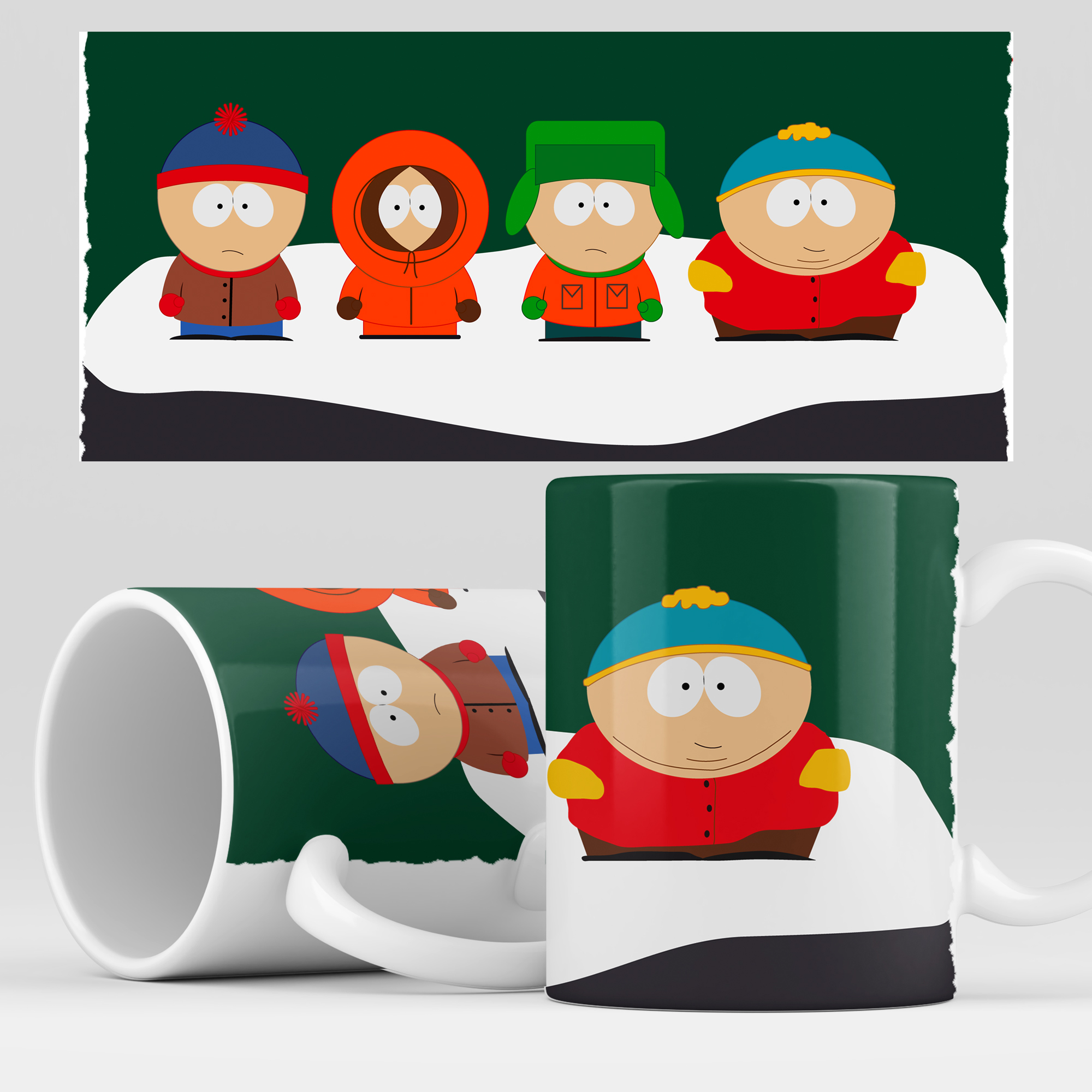 фото Кружка rocketcup с принтом "южный парк" south park