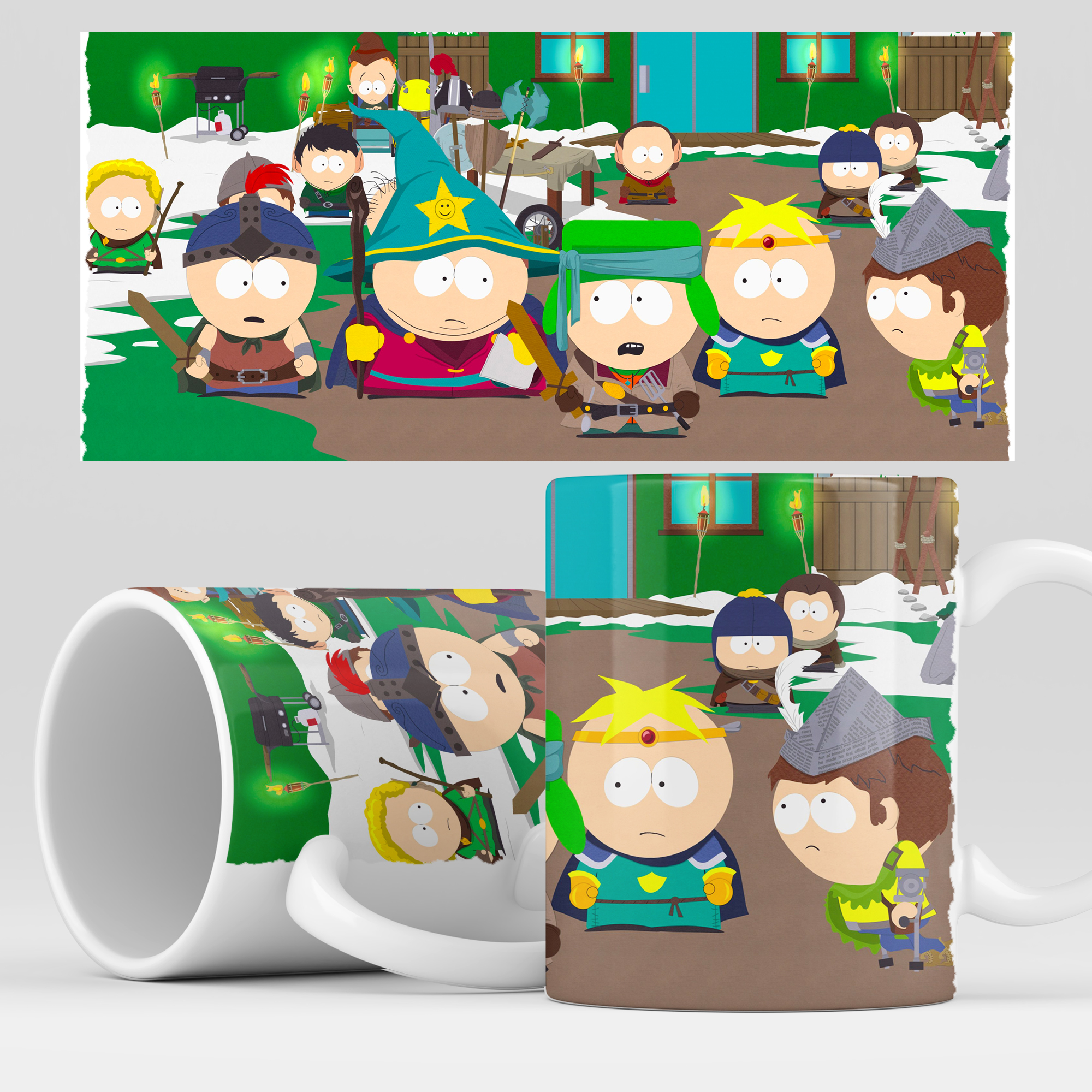 

Кружка RocketCup с принтом "Южный парк" South Park, SouthPark13