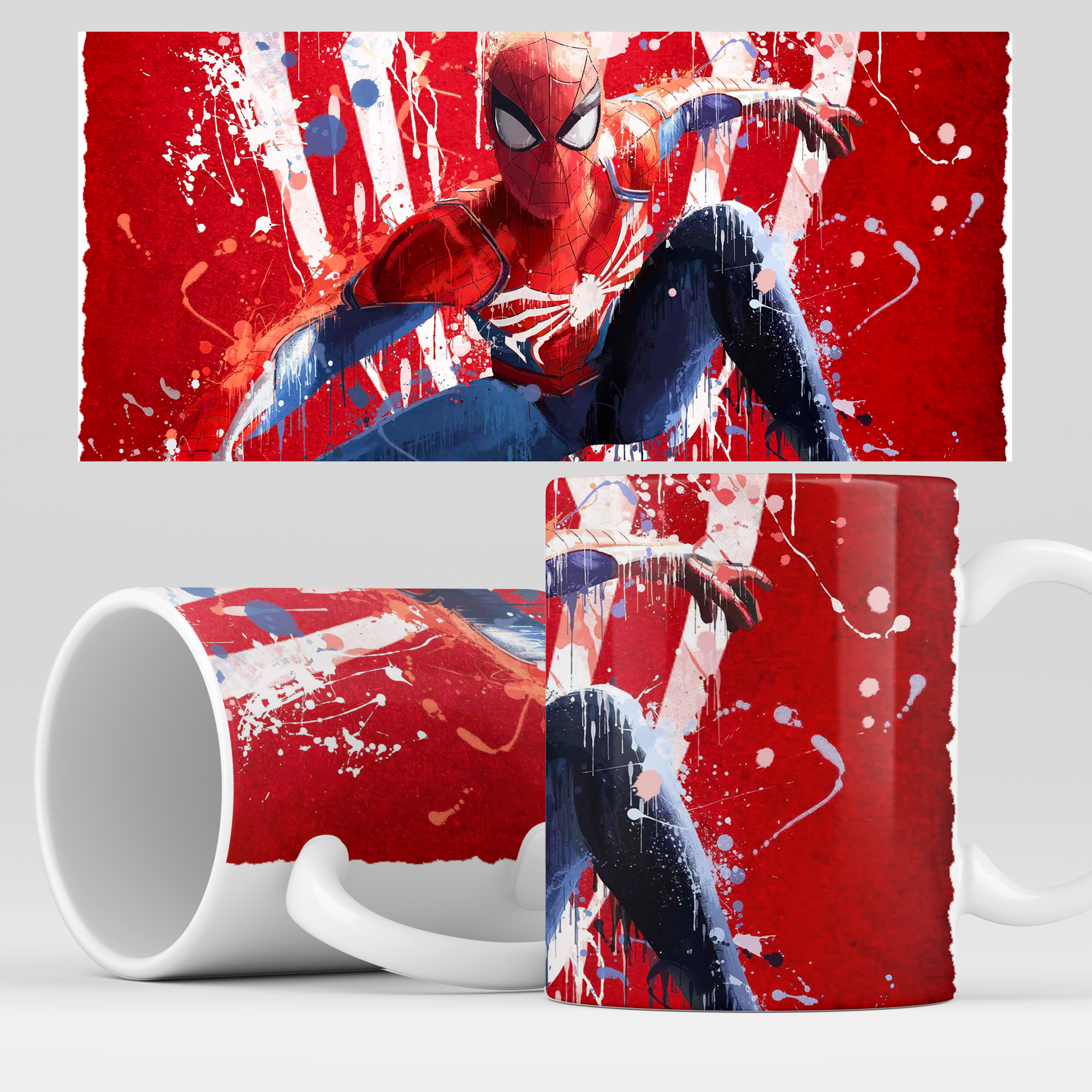 фото Кружка rocketcup с принтом "человек паук" spiderman кружка детская человек паук
