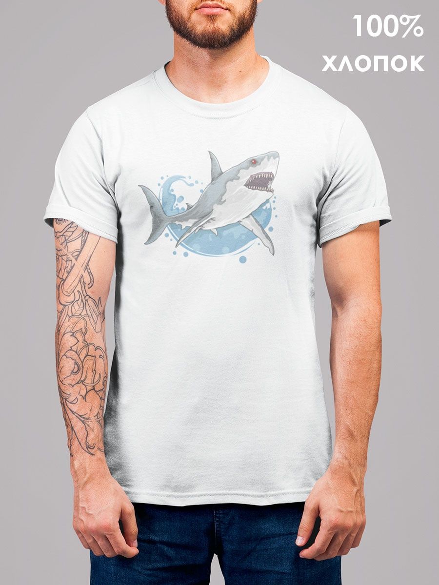 

Футболка мужская shulpinchik POL-90 белая 2XL, Белый, POL-90