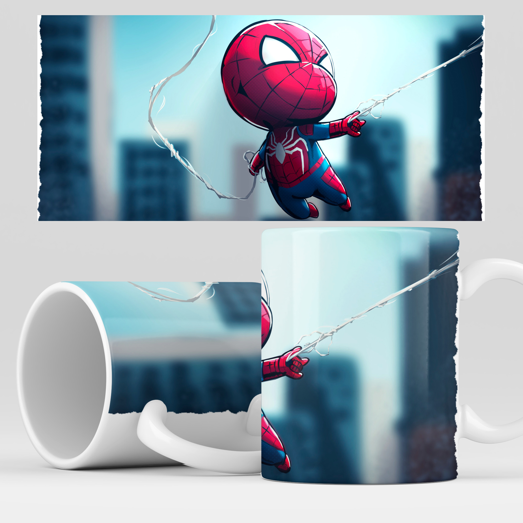 

Кружка RocketCup с принтом "Человек паук" для чая или кофе 330мл, SpiderMan05