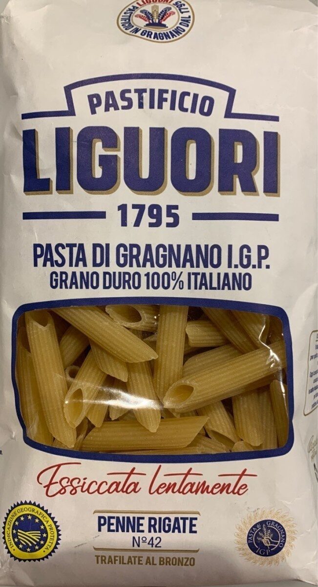 Макаронные изделия Liguori Pastificio Penne Rigate 42 из Граньяно 500 г