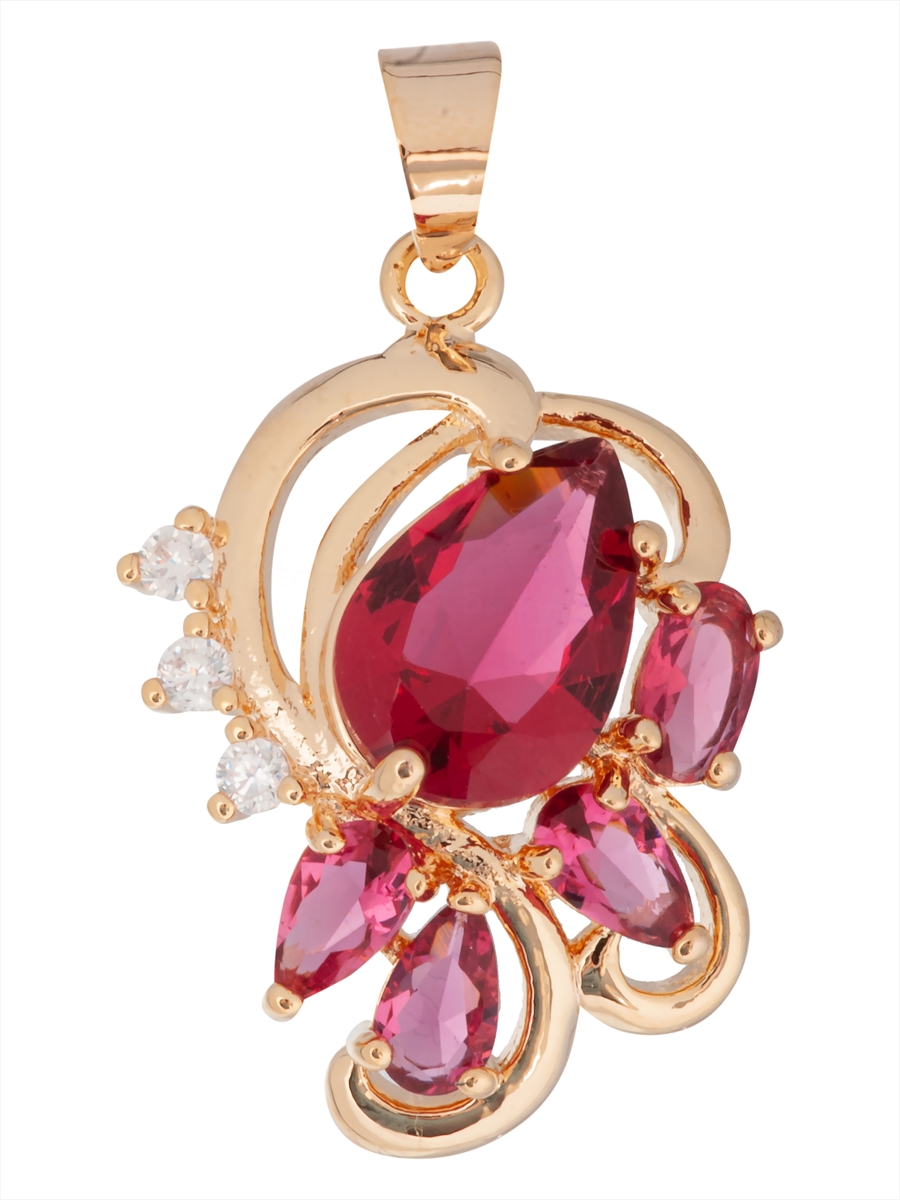 

Кулон из бижутерного сплава Lotus Jewelry 3037P-08Rc, корунд/циркон, 3037P-08Rc