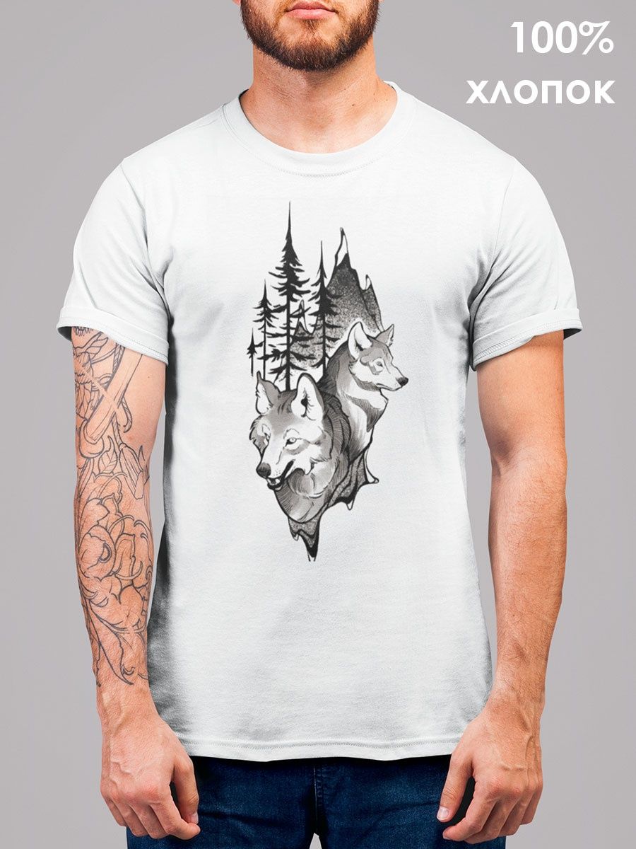 

Футболка мужская shulpinchik POL-91 белая 2XL, Белый, POL-91