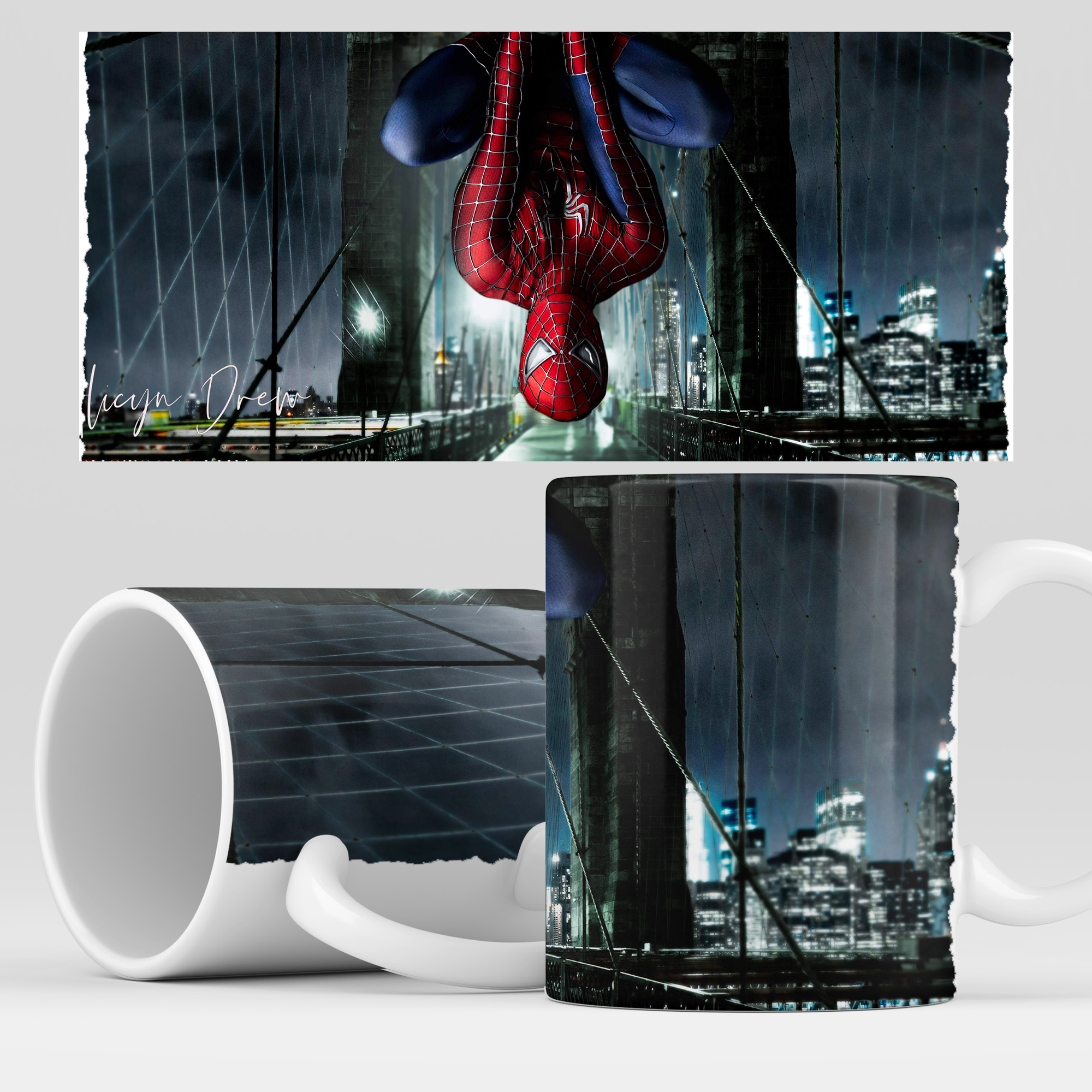 фото Кружка rocketcup с принтом "человек паук" spiderman кружка детская человек паук