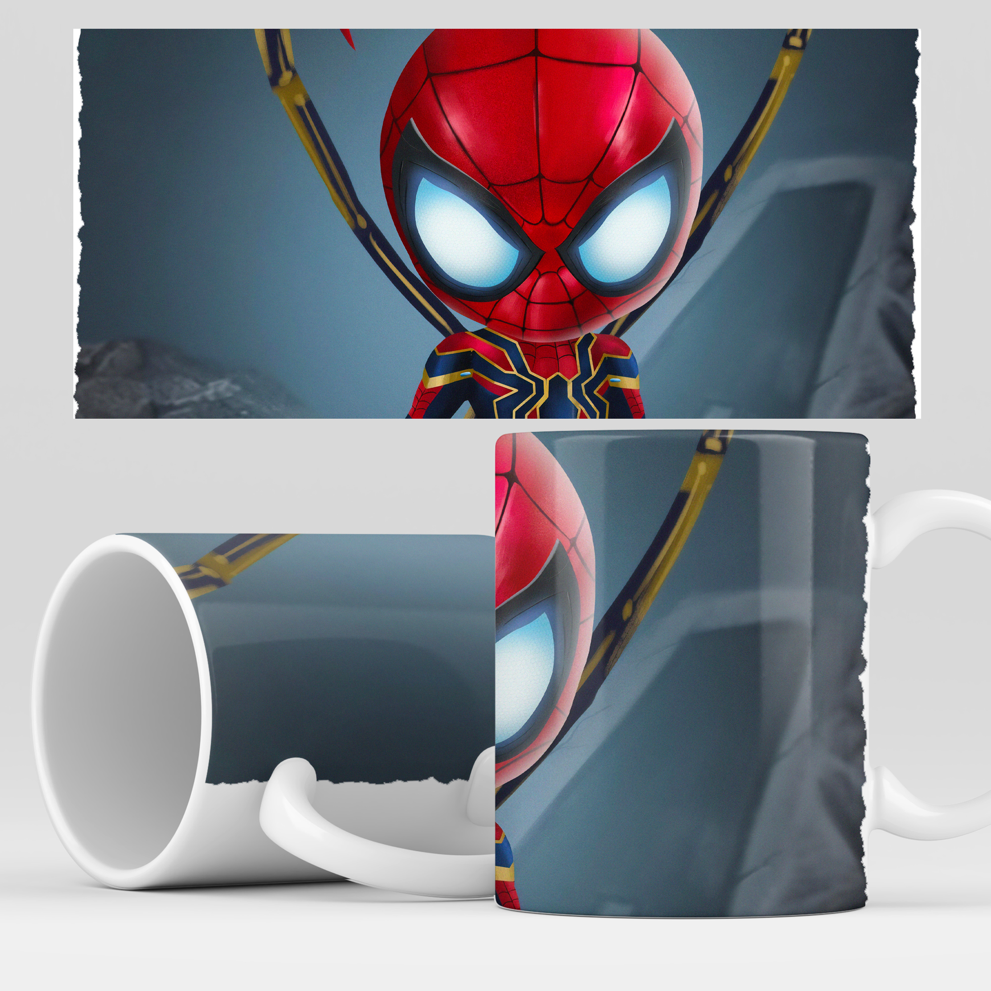 фото Кружка rocketcup с принтом "человек паук" spiderman кружка детская человек паук