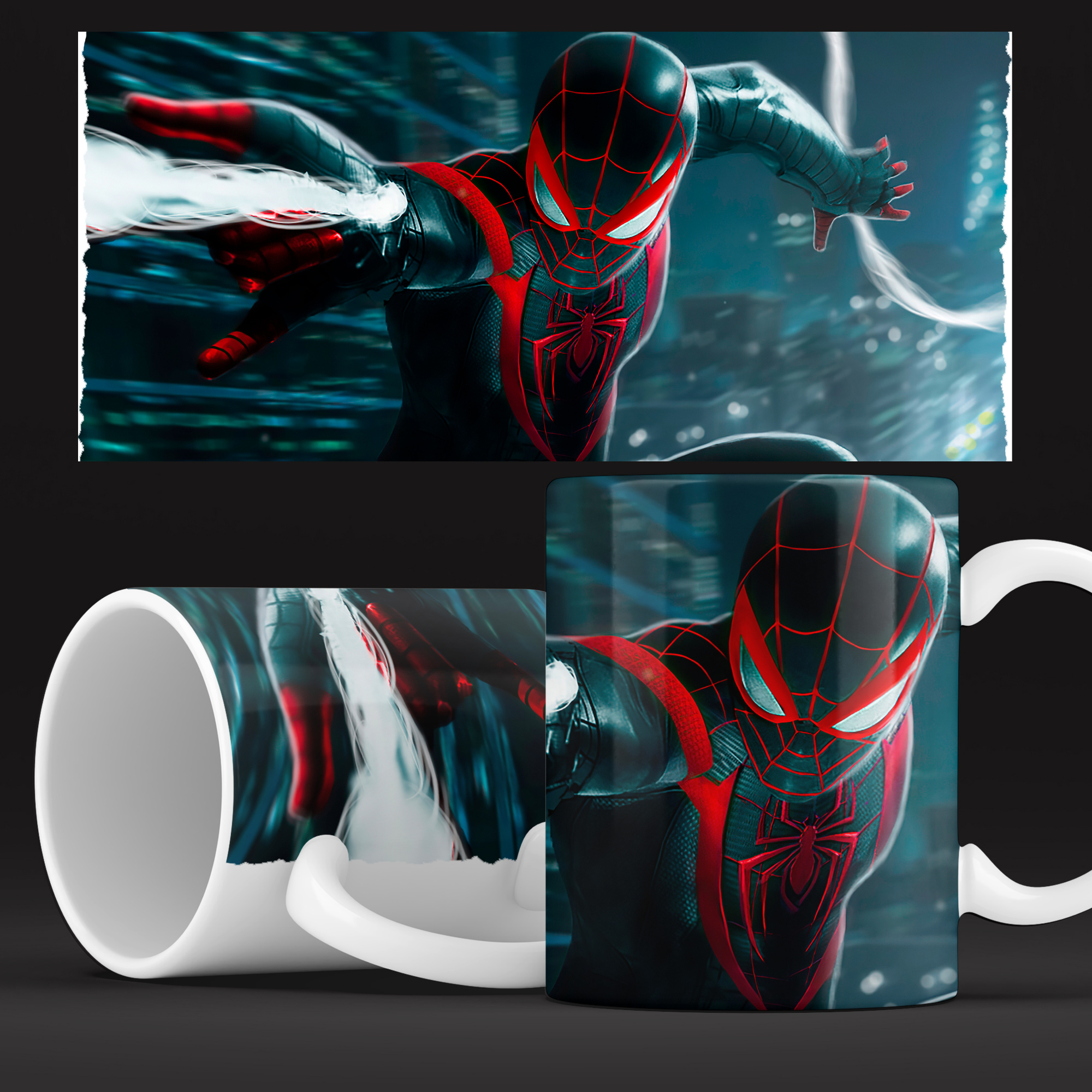 

Кружки и чашки RocketCup spidermanmiles02, spidermanmiles02