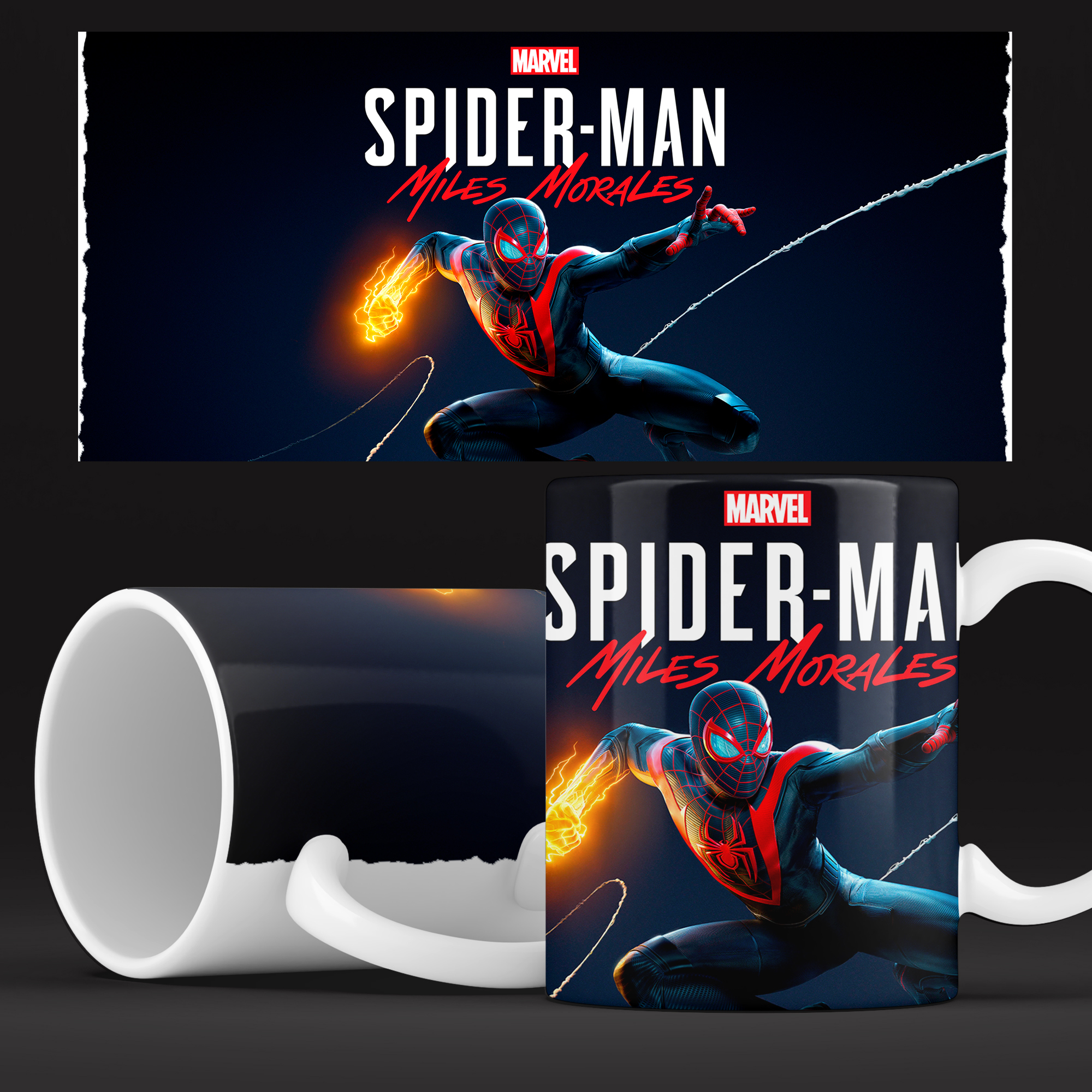 

Кружки и чашки RocketCup spidermanmiles03, spidermanmiles03