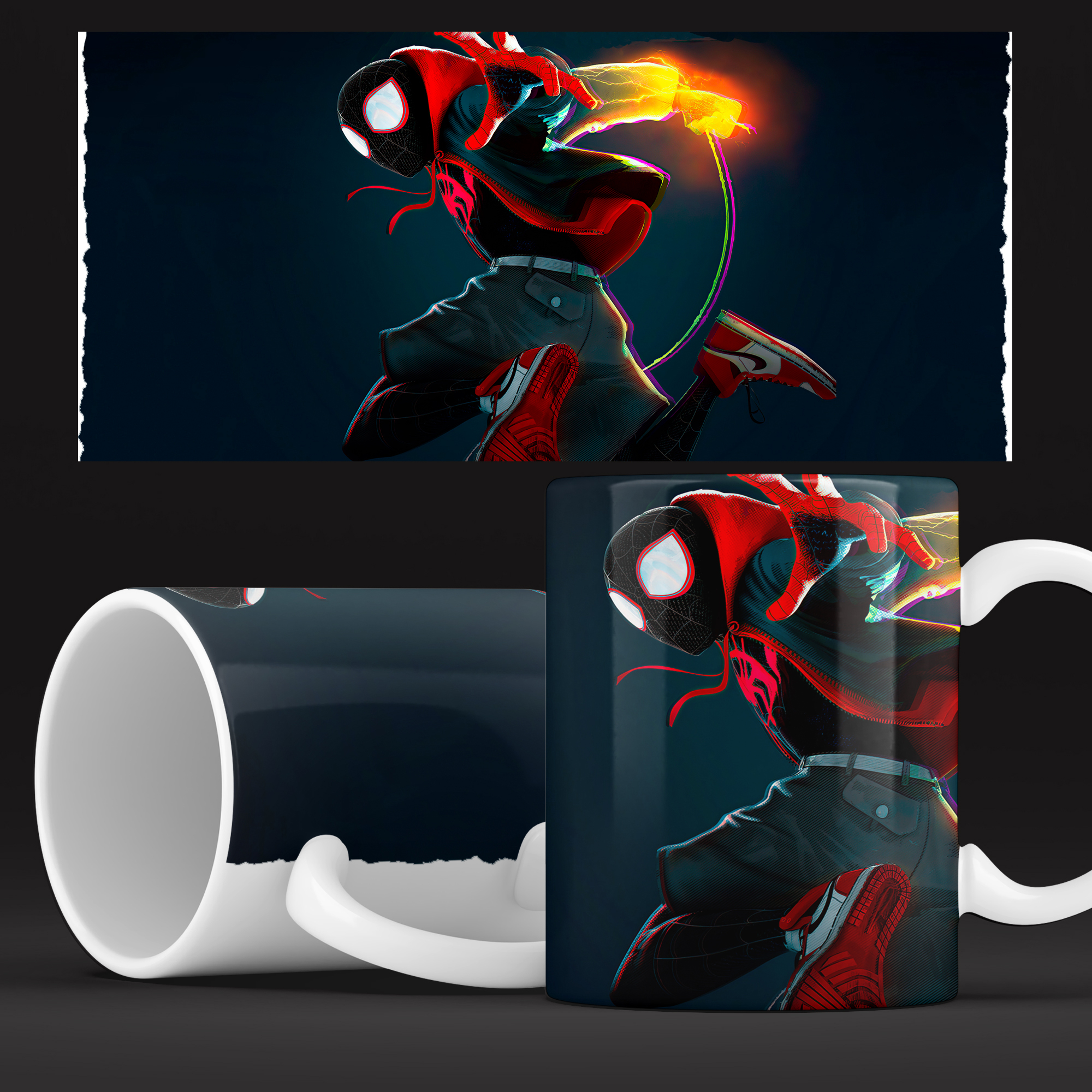 

Кружки и чашки RocketCup spidermanmiles07, spidermanmiles07