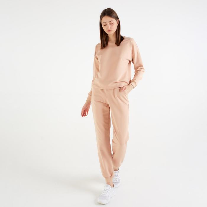 

Костюм женский MINAKU Casual бежевый 46 RU, Casual