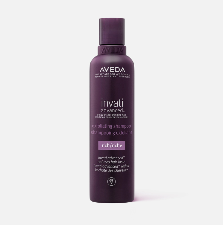 Шампунь-эксфолиант Aveda Invati Advanced Exfoliating Shampoo Rich питательный, 200 мл