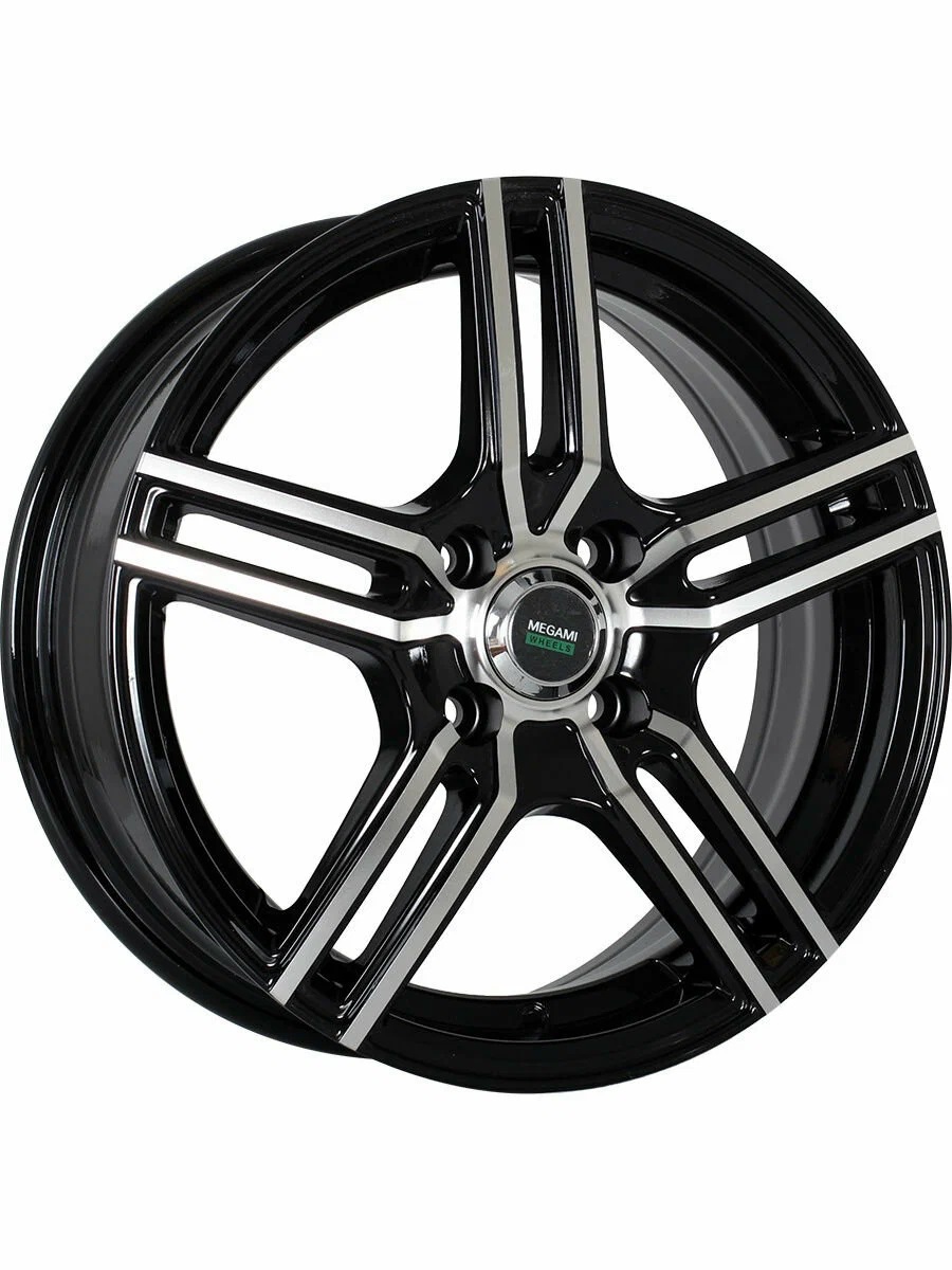 

Колесный диск Megami MGM-2 R14x5.5 4x100 ET43 CB60.1 BKF