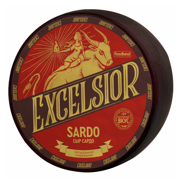 

Сыр твердый Excelsior Sardo 45%