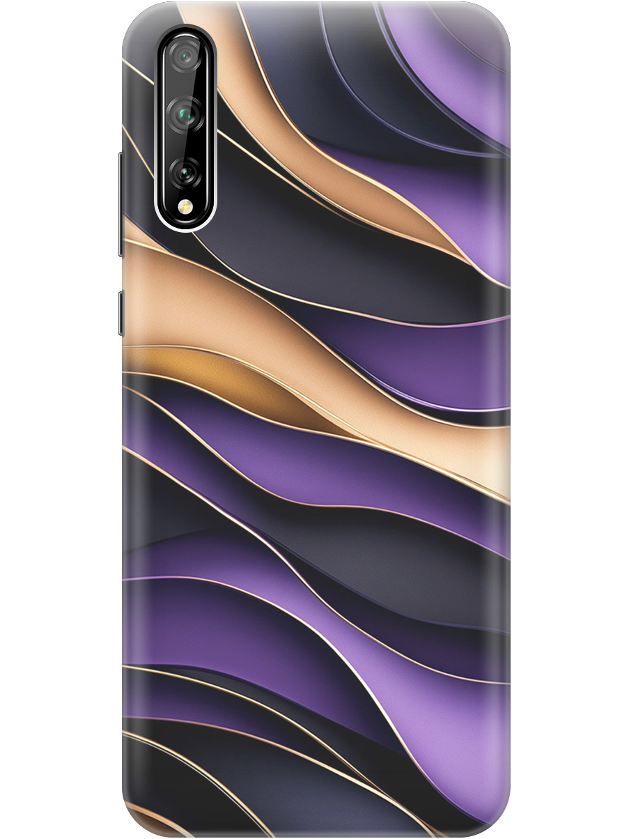 

Силиконовый чехол на Honor 30i / Huawei Y8P с принтом "Сиреневые волны", Прозрачный;фиолетовый;черный, 723101131