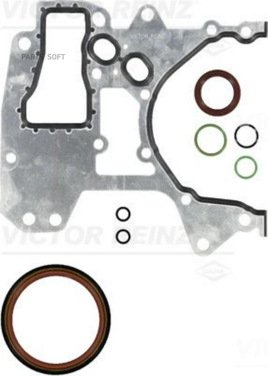

08-36993-01 к-кт прокладок ДВС нижний Opel Astra/Zafira 1.6 00>