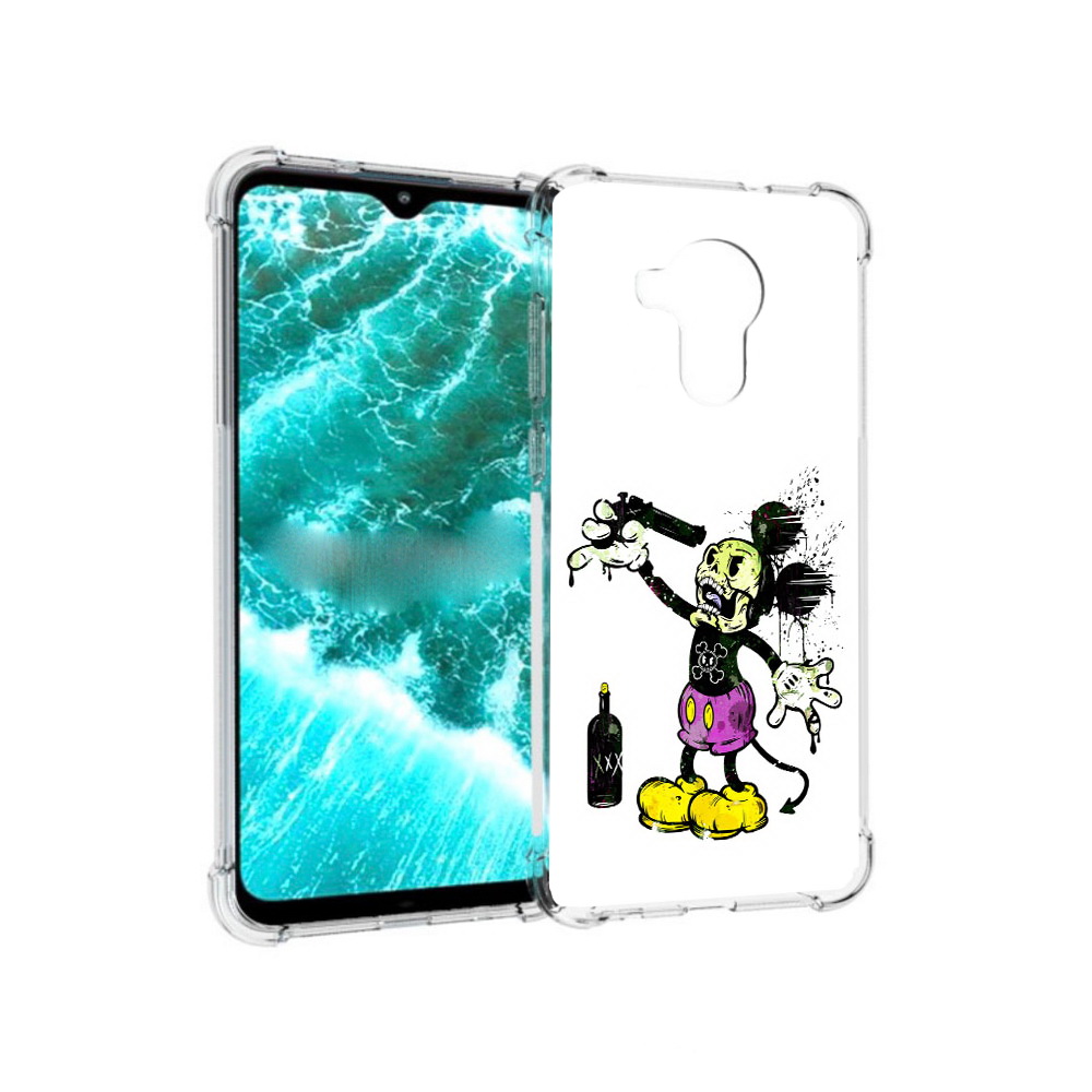 

Чехол MyPads Tocco для Nokia C30 Драг Микки (PT227054.117.73), Прозрачный, Tocco
