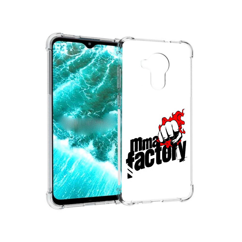 

Чехол MyPads Tocco для Nokia C30 Единоборства ММА (PT227054.117.74), Прозрачный, Tocco