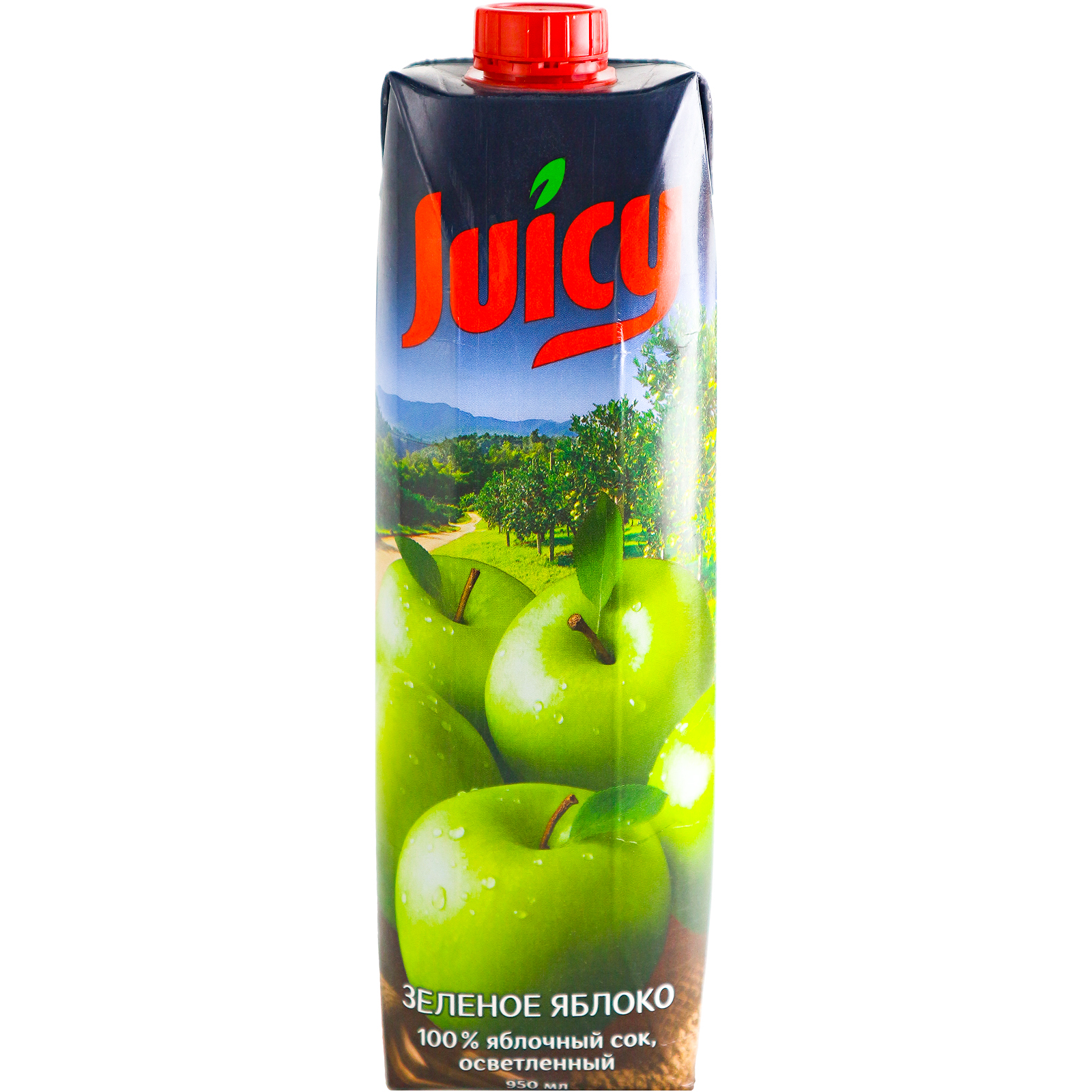 Сок Juicy Зеленое яблоко восстановленный 950 мл