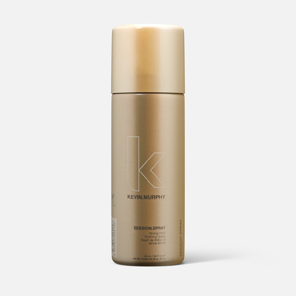 Лак для волос Kevin.Murphy Session.Spray, сильной фиксации, 100 мл сухой лак schwarzkopf сильной фиксации session label 3 100 мл