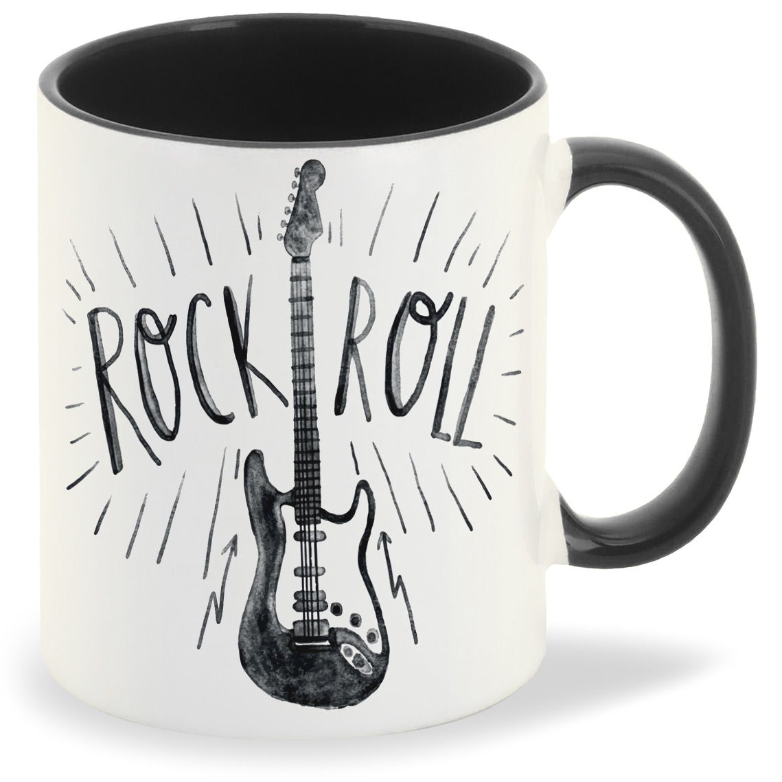 фото Кружка coolpodarok rock and roll рок энд ролл