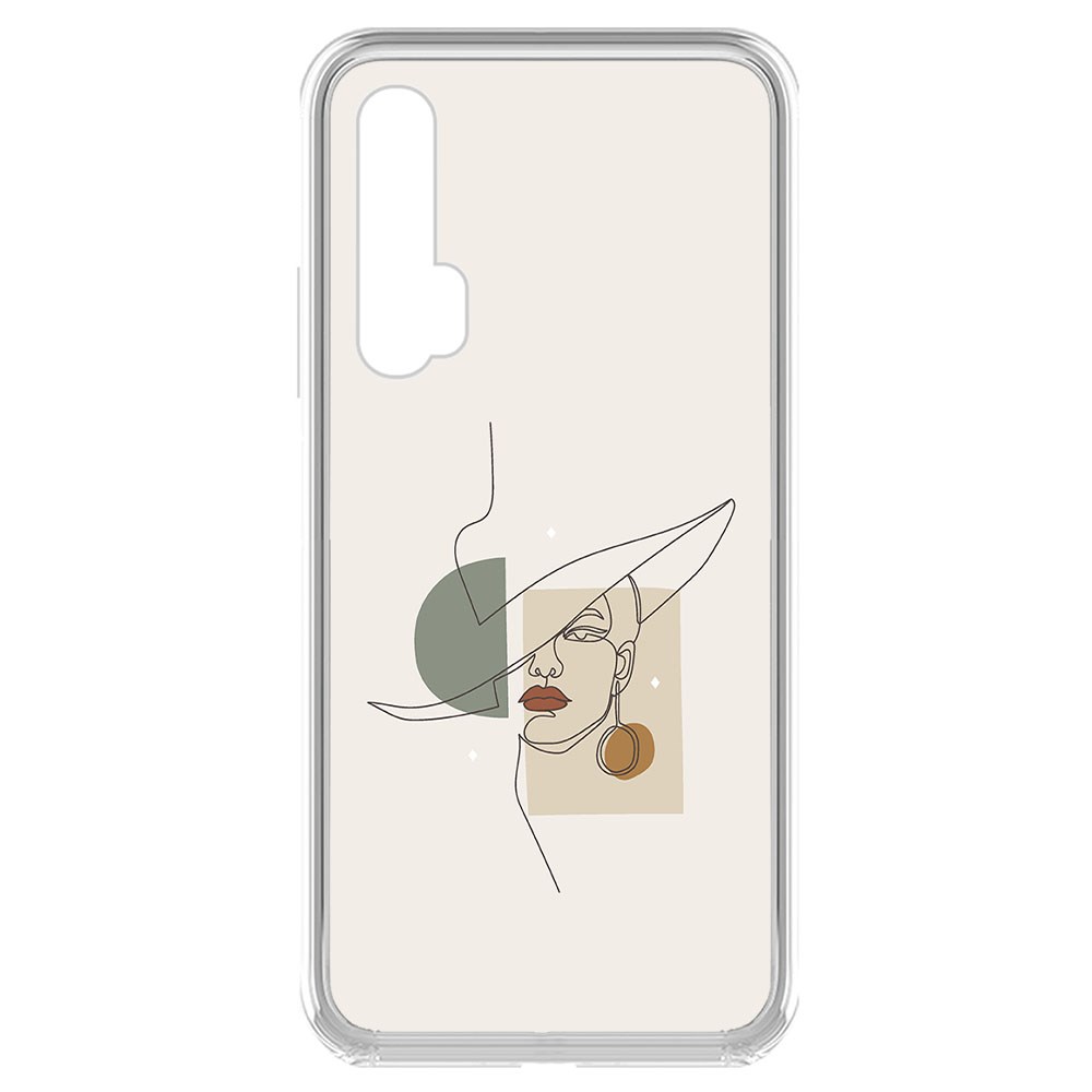 фото Чехол-накладка krutoff clear case стиль для honor 20 pro