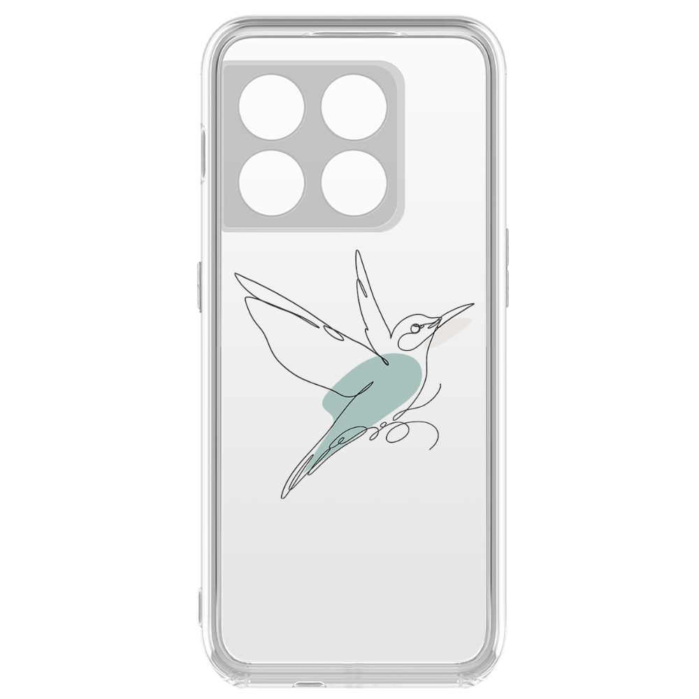 

Чехол-накладка Krutoff Clear Case Легкость для OnePlus 10 Pro