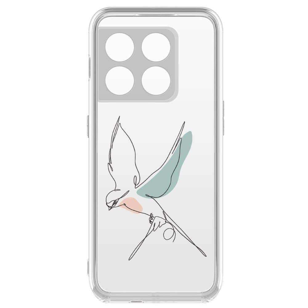 

Чехол-накладка Krutoff Clear Case Полет для OnePlus 10 Pro