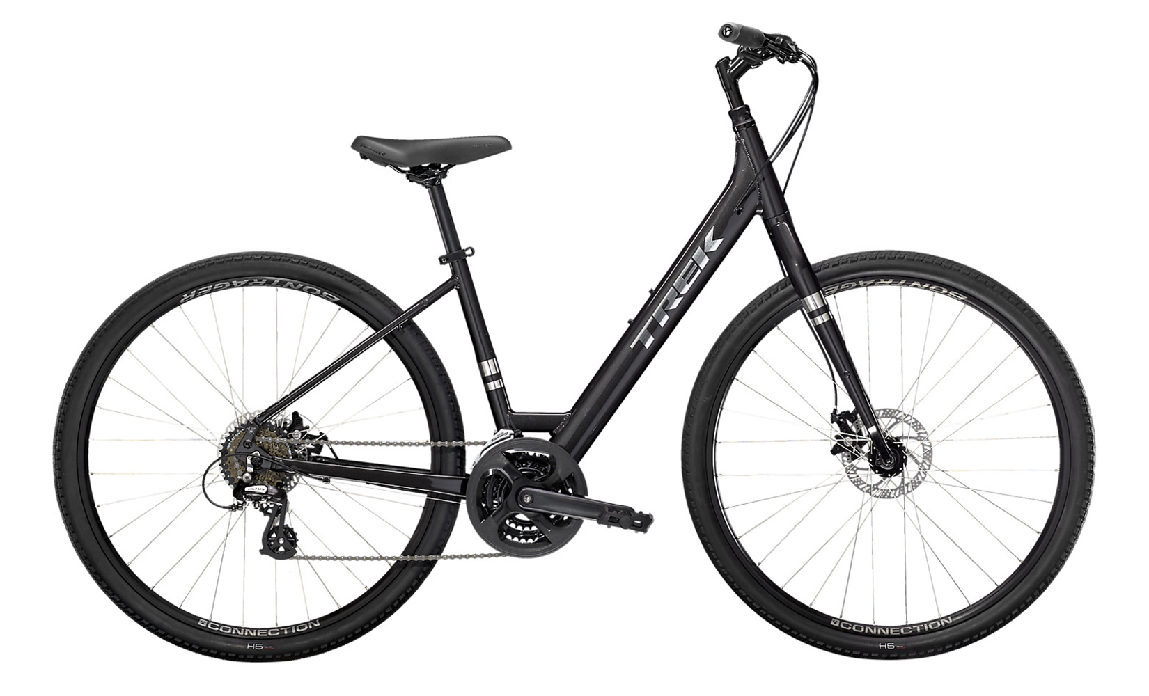 фото Велосипед trek verve 1 disc low step 2022 (2022) (m) black