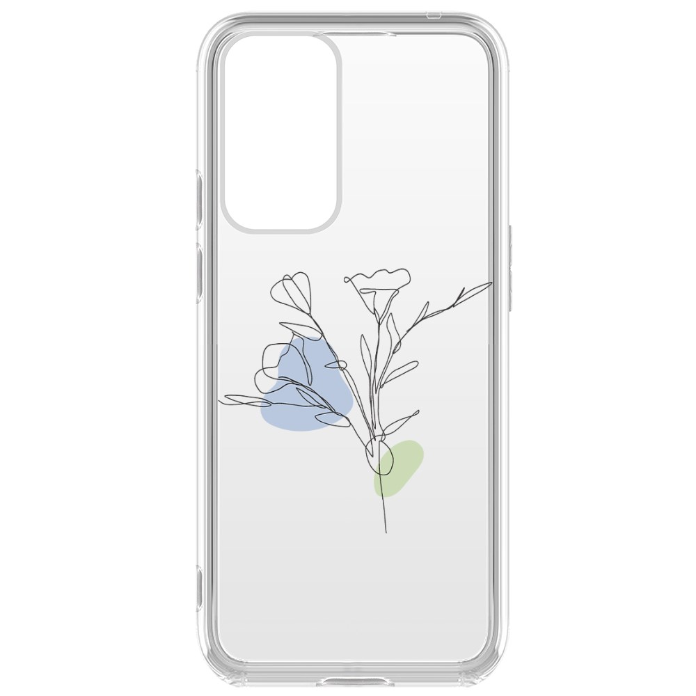 

Чехол-накладка Krutoff Clear Case Эустома для OnePlus 9 Pro, Прозрачный
