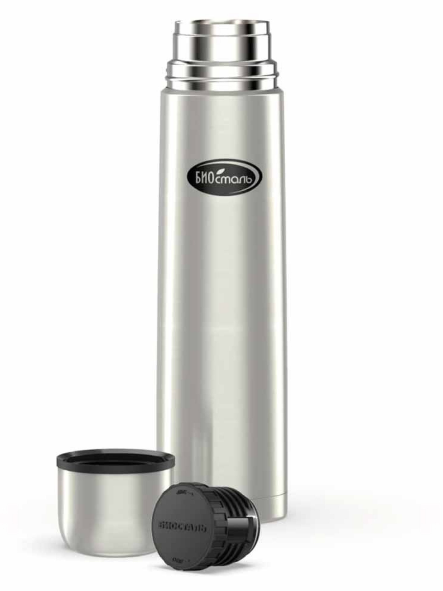 

Термос Biostal/Биосталь 1200ml, Серебристый
