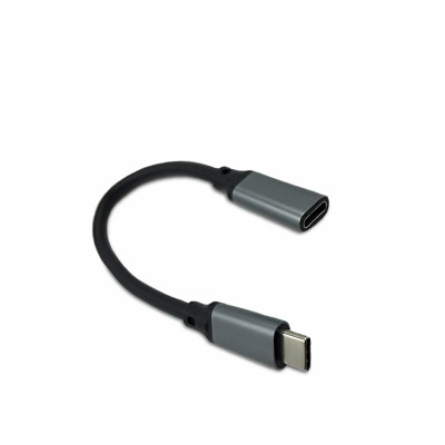 Кабель USB Type-c, 0.2 м, черный