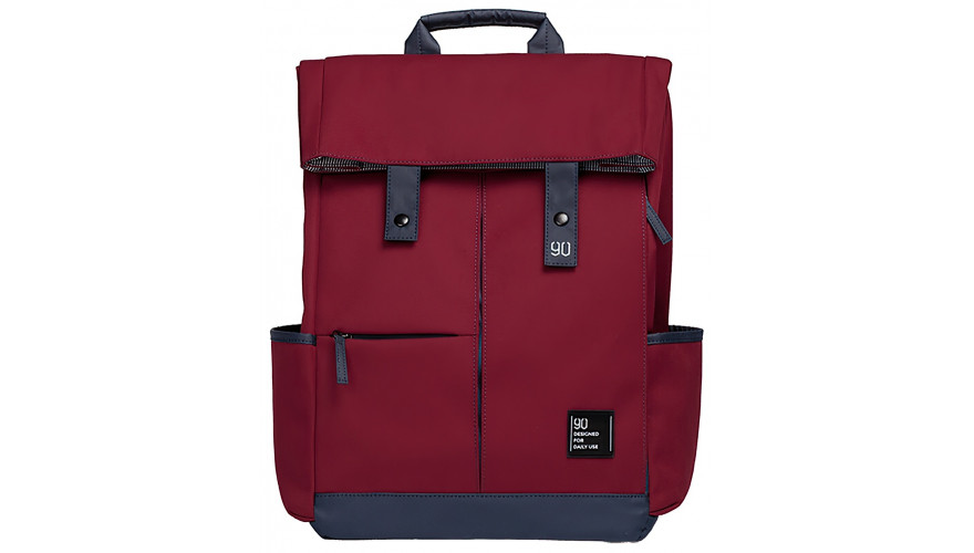 Рюкзак унисекс Xiaomi 90 Points Vibrant College Casual Backpack dark red 44х30х155 см 4890₽