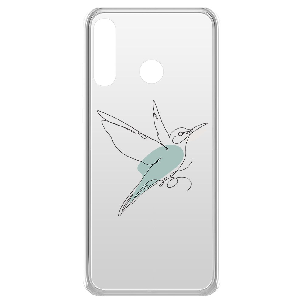 фото Чехол-накладка krutoff clear case легкость для honor 20 lite