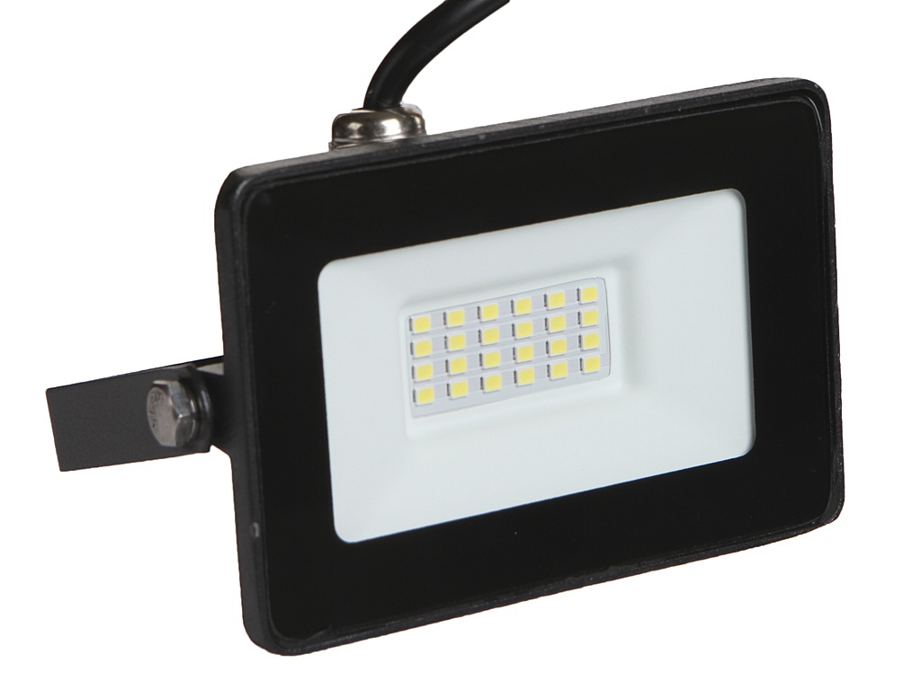 фото Прожектор elf slim smd 20w ip65 black elf-flsmdslim-20w-black-w navigator