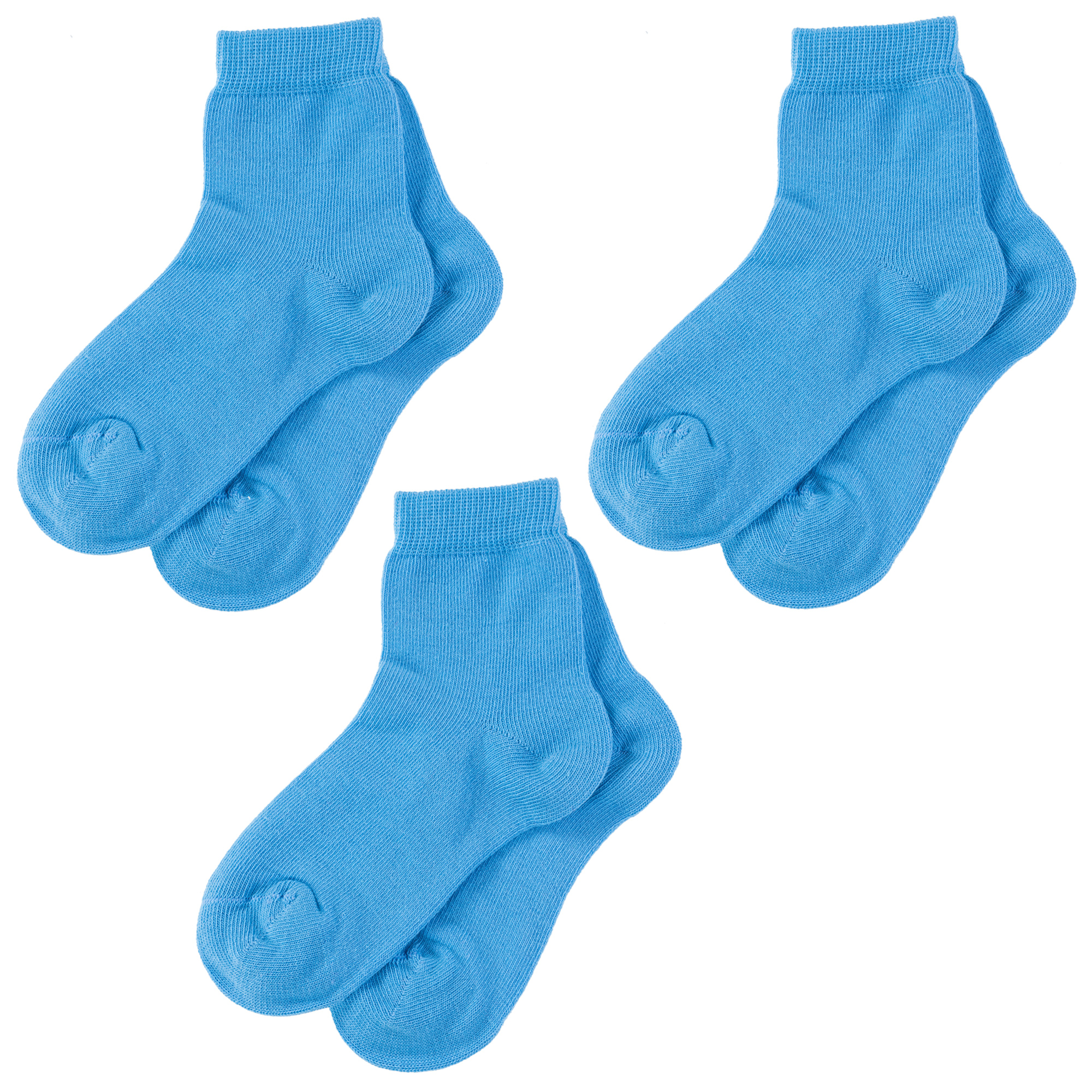 

Носки детские Носкофф 3-АС55, голубой, 16-18, 3-АС55